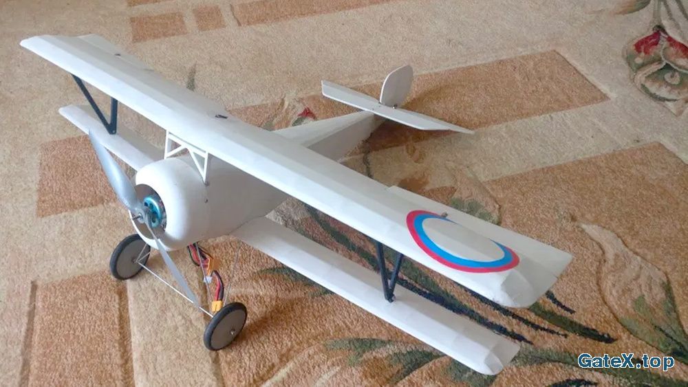 Авиамодель Nieuport 17 / РУ модель / самолёт