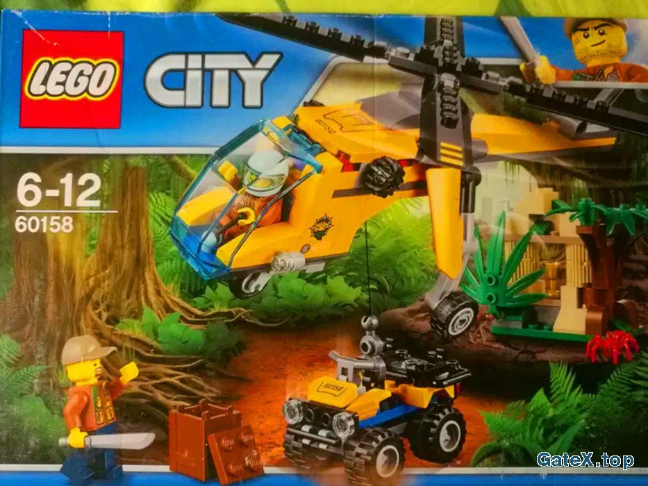 Lego City 60158 Jungle Cargo Helicopter